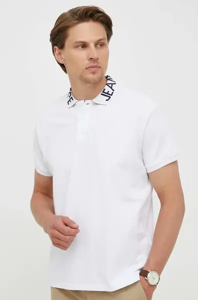 Pepe Jeans Bavlnené polo tričko Pepe Jeans