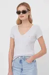 Tommy Jeans tričko dámské bavlněné s elastanem