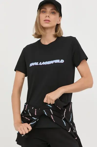 Karl Lagerfeld  Bavlněné tričko
