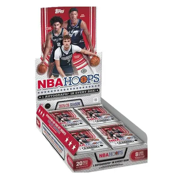 2025-2026 NBA karty Topps Hoops Basketball - Hobby Box