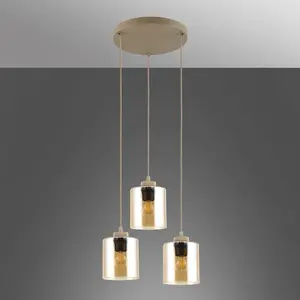 Luster SIERRA 11722 MM SABIA 3XE27