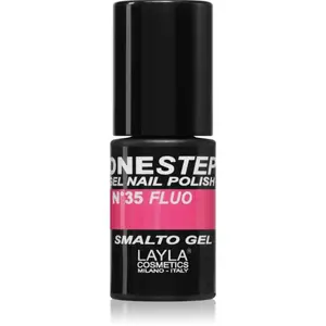Layla Cosmetics One Step lak na nechty odtieň n.35 Strike Fluo 5 ml