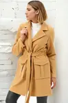 Z9778 DEWBERRY WOMEN'S COAT-CAMEL