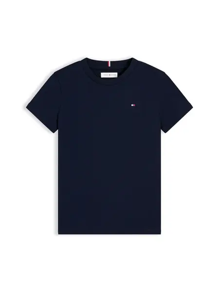 TOMMY HILFIGER Tričko 'Essential'  námornícka modrá / červená / biela