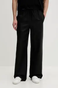 Karl Lagerfeld Jeans kalhoty pánské se lnem