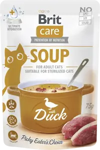 Polévka Brit Care Cat s kachnou 75 g