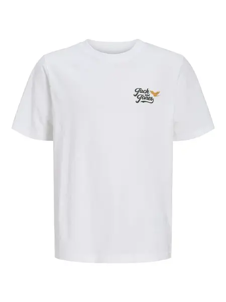 Jack & Jones Junior Tričko 'JJLEGEND'  medová / čierna / biela