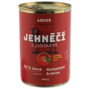 Konzerva LOUIE jehněčí s jablkem 400g