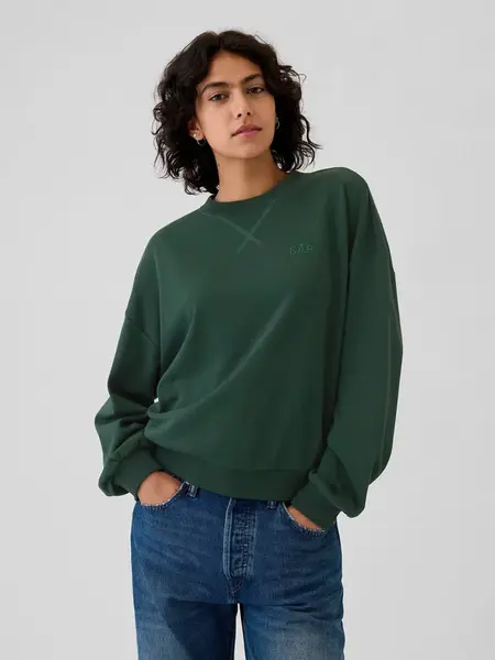 GAP Oversize Sweatshirt with Logo - Ladies