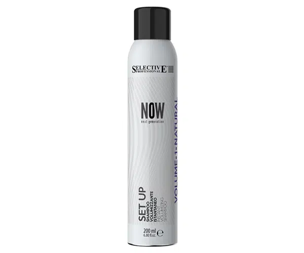 Suchý šampon pro objem vlasů Selective Professional Now Set Up - 200 ml + dárek zdarma