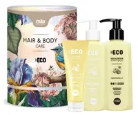Dárková sada pro kompletní péči o tělo a vlasy Mila Professional Be Eco Hair  a  Body Care SOS + dárek zdarma