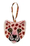 Doing Goods Nástěnná dekorace Doing Goods Pinky Leopard 20 x 22 x 2 cm
