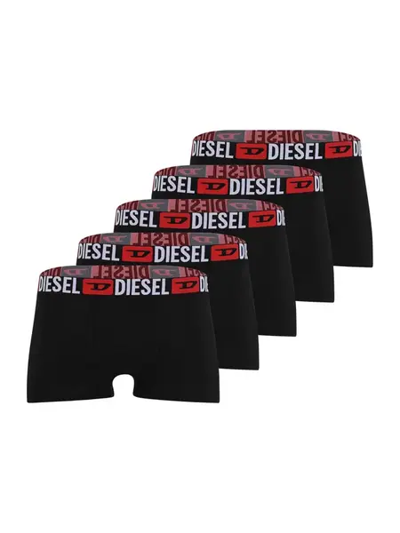 DIESEL Boxerky 'Damien'  červená / čierna / biela