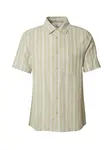DAN FOX APPAREL Košeľa 'Ole'  béžová / piesková / biela
