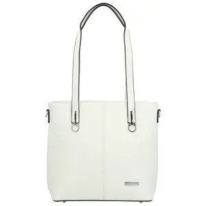 Dámská kabelka na rameno bílá - Delami Royal Class