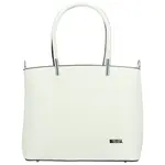 Dámská kabelka na rameno bílá - Delami Aurora