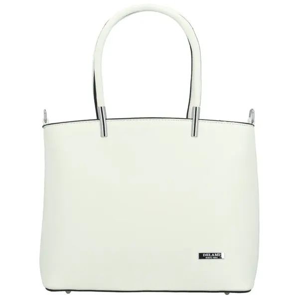 Dámská kabelka na rameno bílá - Delami Aurora