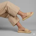 Guess textured raffia sandal 37/38