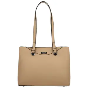 Dámská kabelka na rameno tmavě béžová - Delami Little Lady