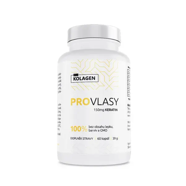 MujKolagen 150 mg Keratin pro podporu růstu vlasů 60 tbl.