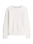TOMMY HILFIGER Sveter 'Fine'  biela