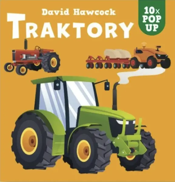 Traktory 10x POP UP (poškozená) - David Hawcock