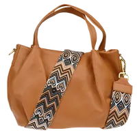 NovaKabelka.cz Tea Camel Chiaro s přídavným popruhem III