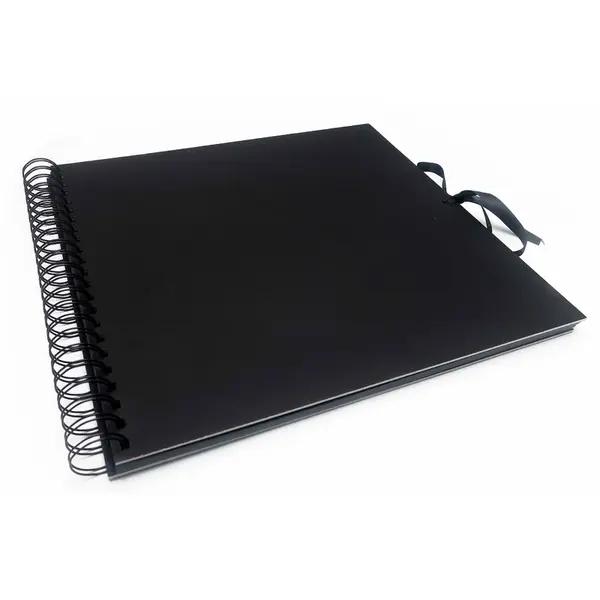 Baloušek Scrapbook XL, 30 × 30 cm, černý