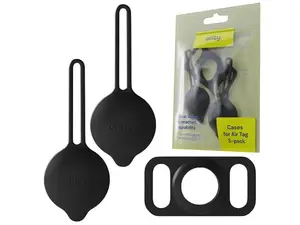 Pouzdro ALLITY ASA-300 pro Apple AirTag Black 3ks