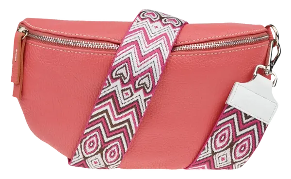 NovaKabelka.cz Reni Grande Rosa s přídavným popruhem VI