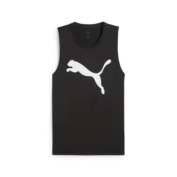 PUMA Funkčné tričko 'Tad Essentials'  čierna / biela