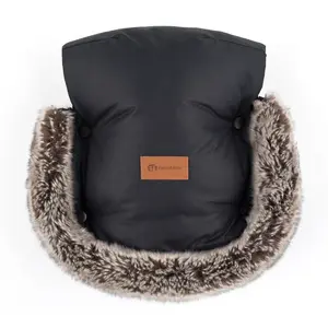 Petite&Mars Rukávník / rukavice Furry Forever Black