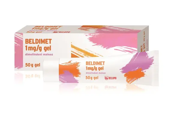 Beldimet 1 mg/g gel 50 g