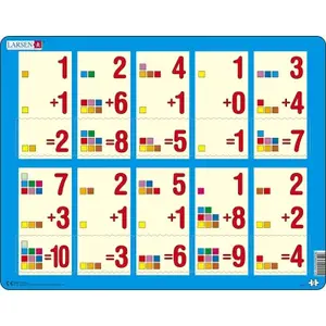 Puzzle Počítání do 10 10 dílků