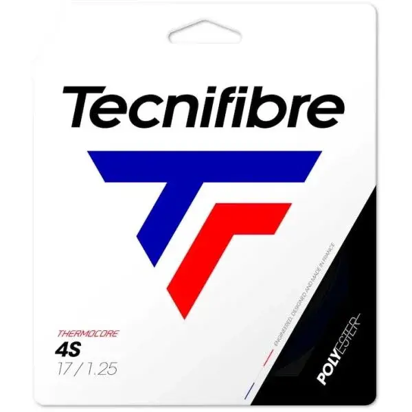 TECNIFIBRE BLACK CODE 4S 1.20 MM Tenisový výplet, černá, velikost