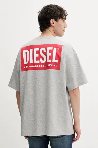 Bavlněné tričko Diesel T-BOXT-BISK