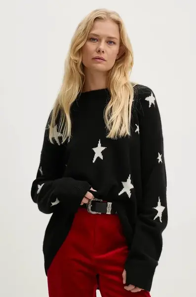 Zadig&Voltaire Kašmírový svetr ZADIG&VOLTAIRE