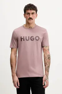 HUGO tričko pánské bavlněné Dulivio