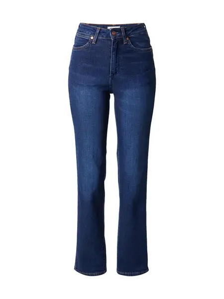 WRANGLER Džínsy 'STRAIGHT'  tmavomodrá