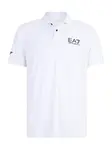EA7 Emporio Armani Tričko  čierna / biela