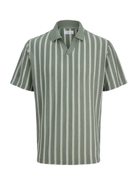Jack & Jones Premium Sveter 'JPRBLUHARRY'  béžová / zelená