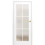 Bílé interiérové dveře Amarylis 1 (UV Lak) - Výška 210 cm