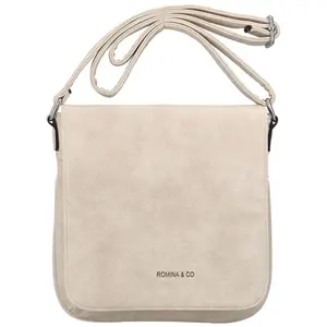Dámská crossbody kabelka světle béžová - Romina Louly