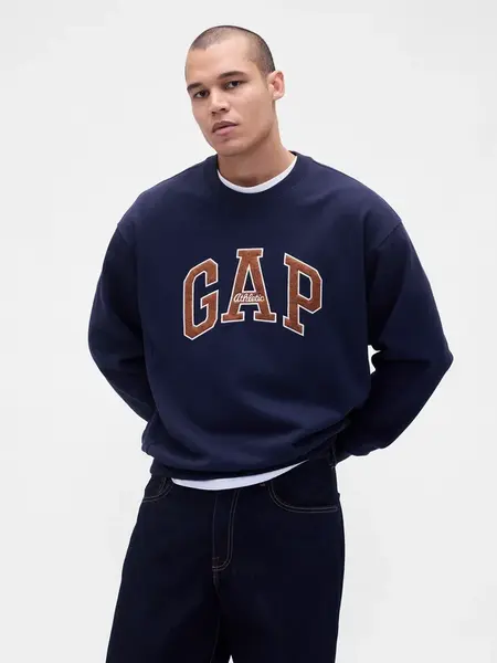 GAP Oversize mikina Heavyweight - Pánské