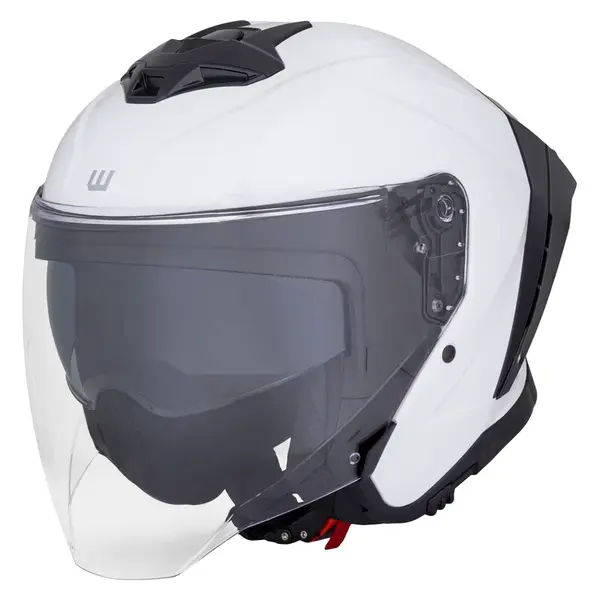 Moto přilba W-TEC Voltik bílá lesk M (57-58)