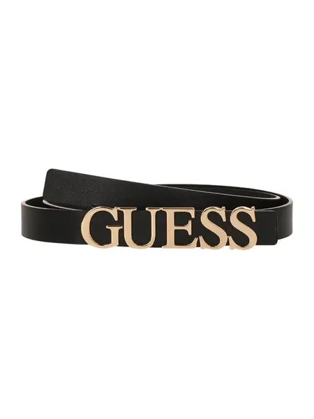 GUESS Opasky 'Lefia'  zlatá / čierna