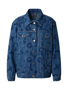 Marimekko Prechodná bunda 'MURROS UNIKKO'  modrá denim / tmavomodrá