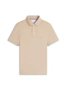 TOMMY HILFIGER Tričko 'CORE 1985'  béžová