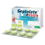 SEPTOLETE Extra príchuť citrón a bazový kvet 3 mg/1 mg 16 pastiliek