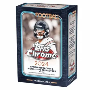 Topps 2024 Topps Chrome Football Blaster box - karty NFL